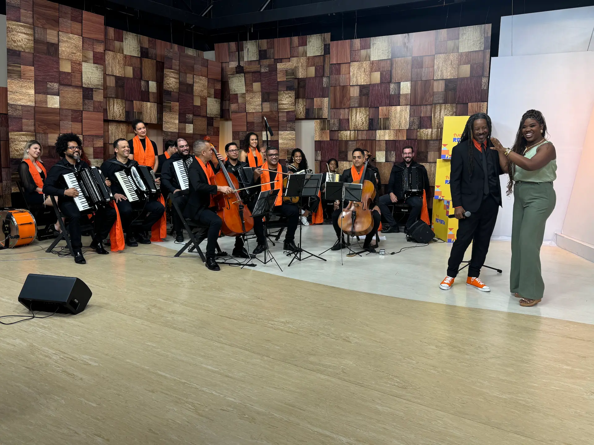 Orquestra Sanfônica do Recôncavo No Estudio Musical | TVE REVISTA